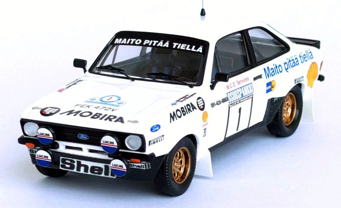 Trofeu / Spark 1/43 - Ford Escort Mk2 Monte Carlo 1980 N°39 Koob/Jacoby - Précommande/Neuf